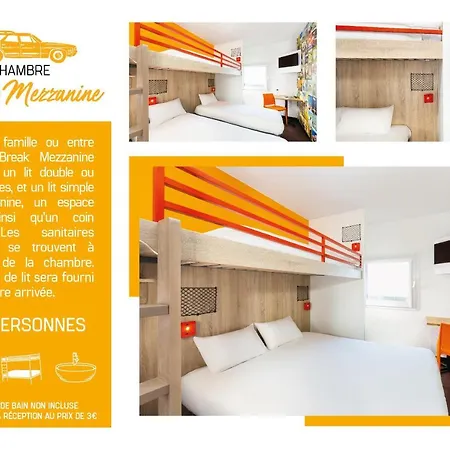 Hotel Hotelf1 Rouen Zenith Parc Expo Saint-Etienne-du-Rouvray